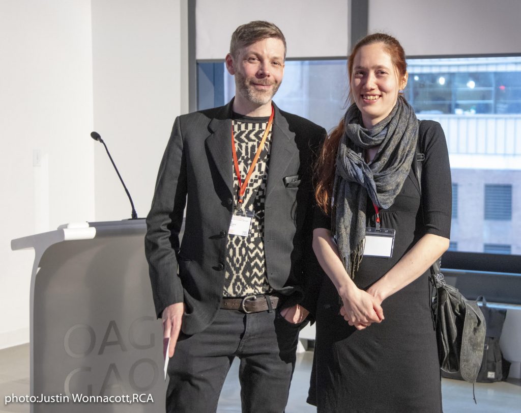 Adam Alexander Gunn et Karine Fréchette