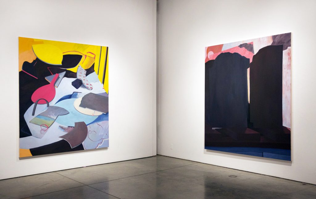 Vue d'exposition du travail de M.E. Sparks en 2016.